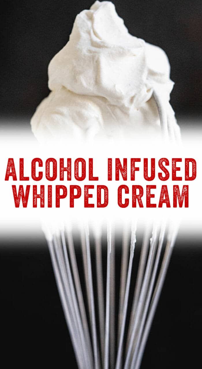 Infused Alcoholic Whipped Cream A Couple Cooks