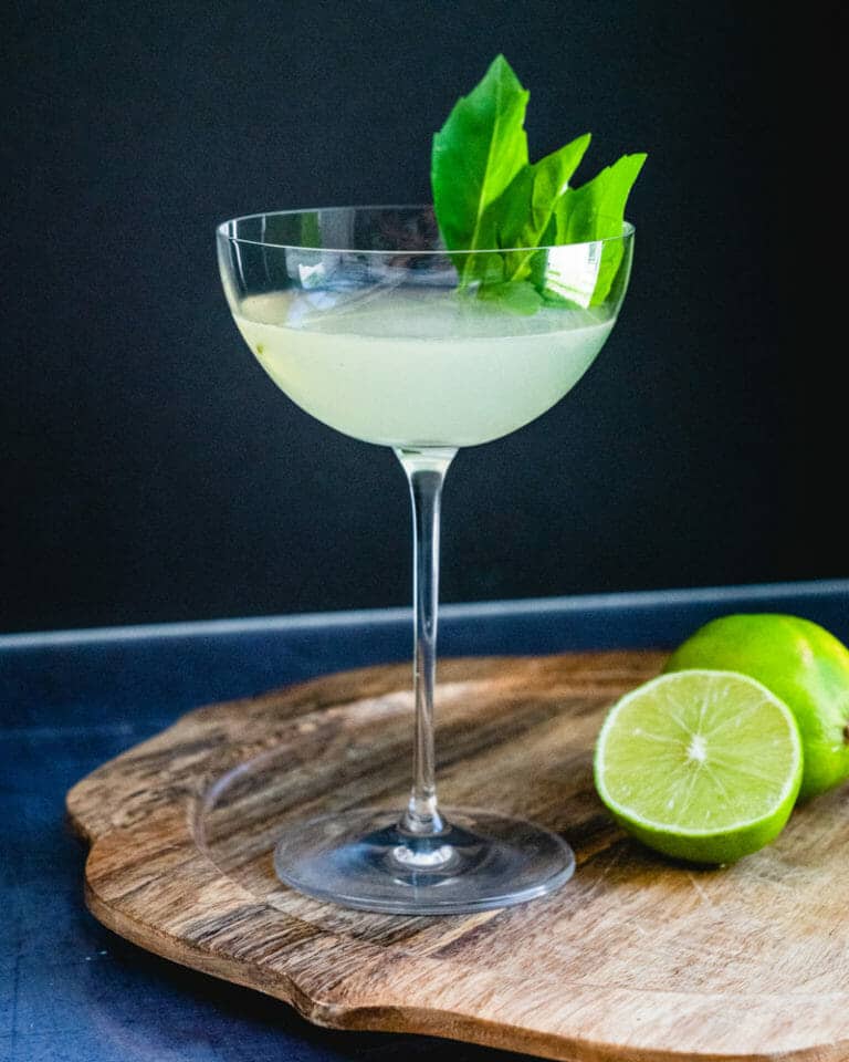 Best Basil Gimlet Recipe A Couple Cooks