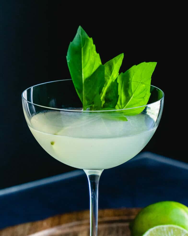 Best Basil Gimlet Recipe A Couple Cooks