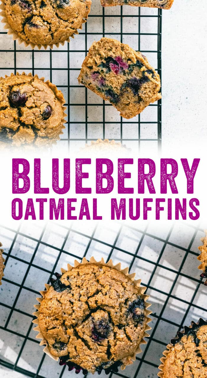 Blueberry Oatmeal Muffins (Healthy & Delicious!) – A Couple Cooks