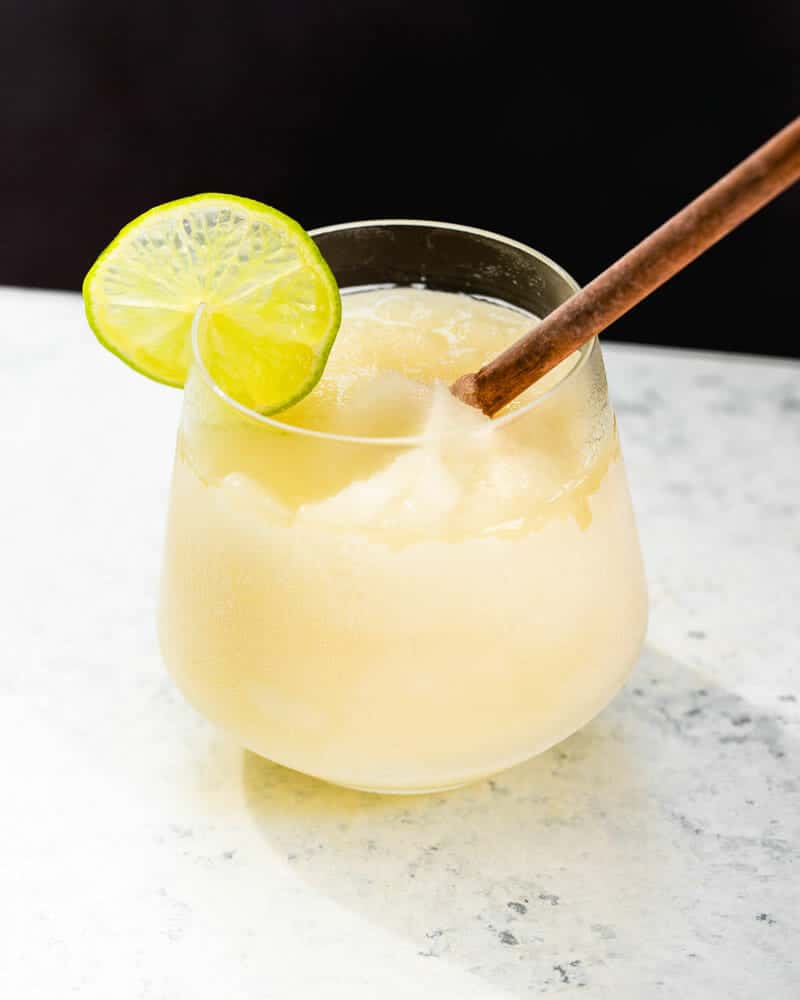 Lime Frozen Daiquiri (Easy & Delicious Drink!) A Couple Cooks