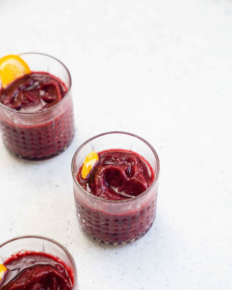 Frozen sangria