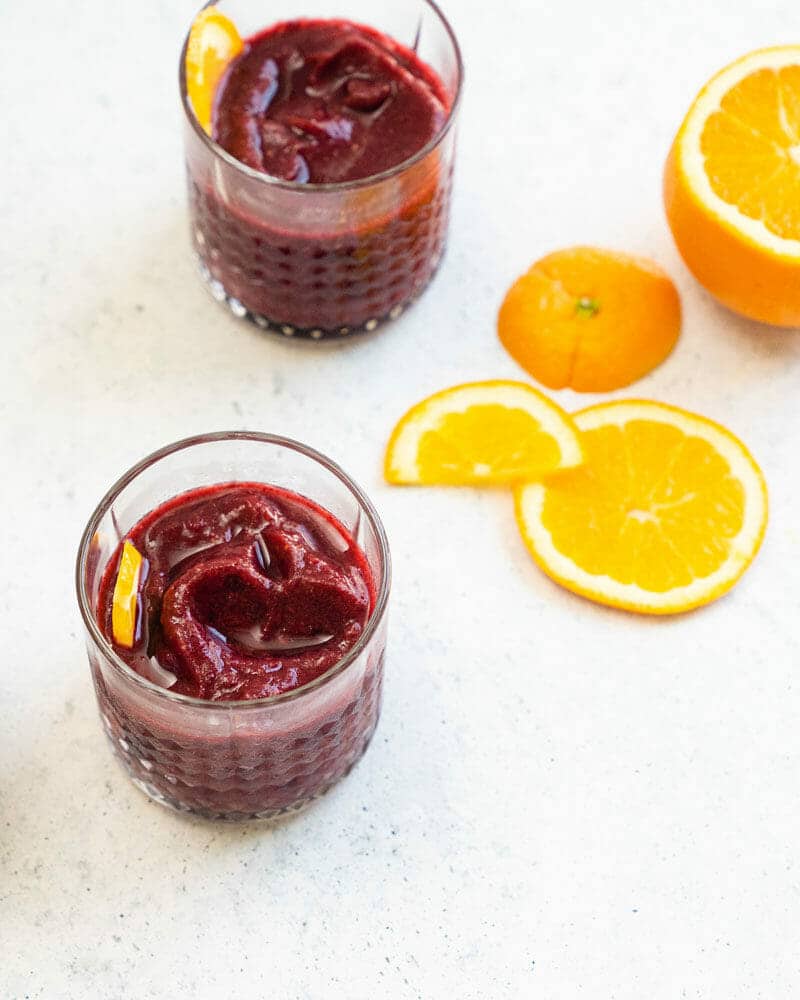 Frozen sangria