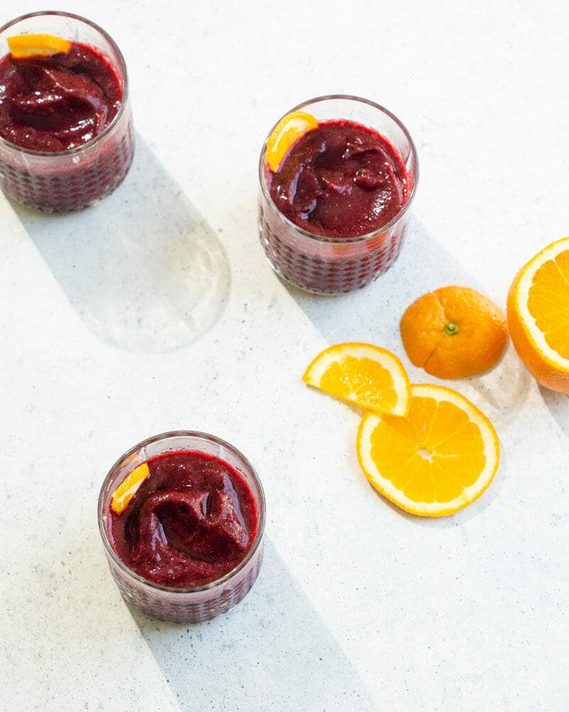 Frozen sangria