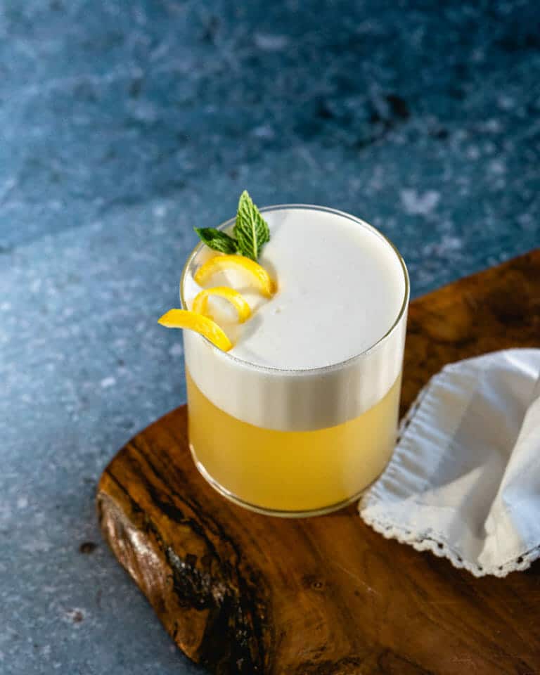 Gin Fizz Cocktail – A Couple Cooks