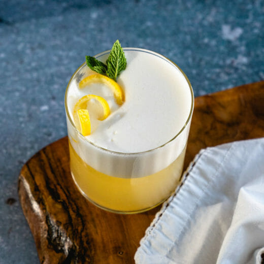 Gin Fizz Cocktail – A Couple Cooks