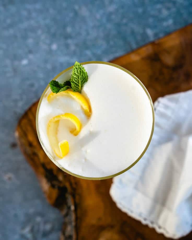 Classic Gin Fizz Cocktail (The Best!) A Couple Cooks
