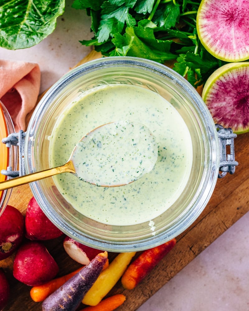 Green Goddess Dressing – A Couple Cooks