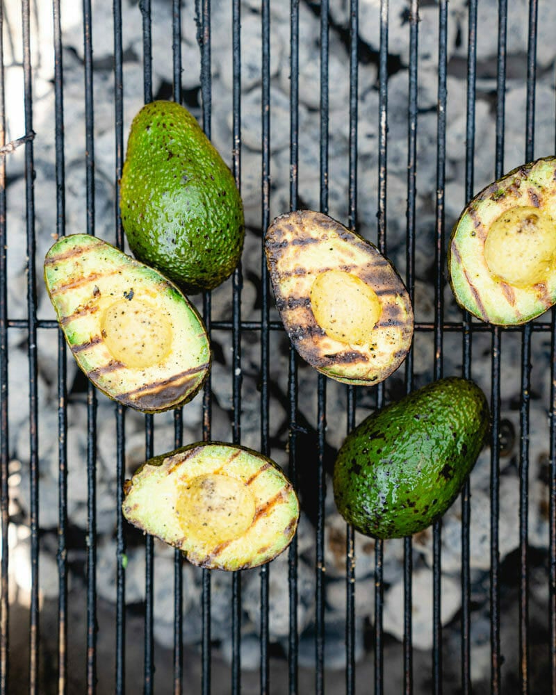 Grilled avocado