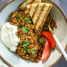 Seasoned Brown Lentils-image