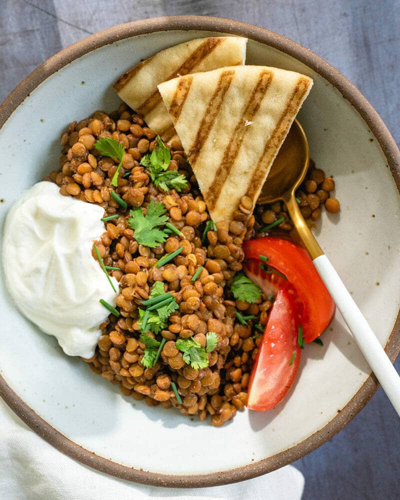 Instant Pot lentils