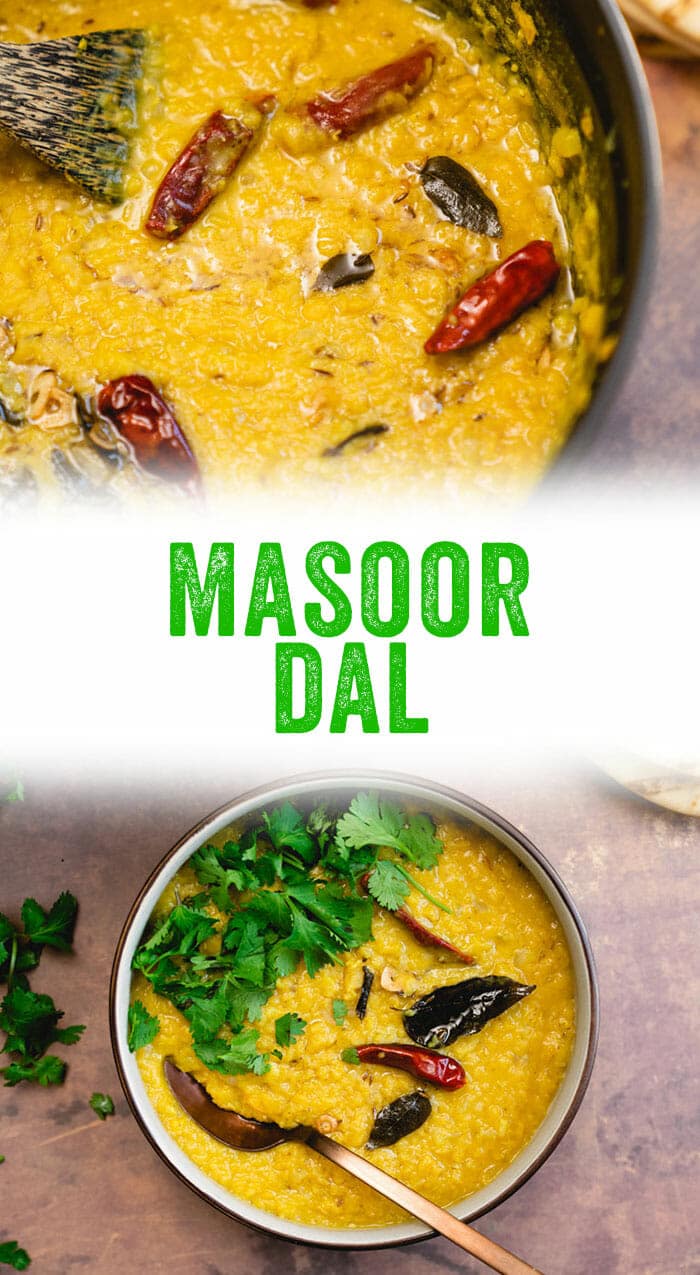 Authentic Masoor Dal (Indian Red Lentils) – A Couple Cooks