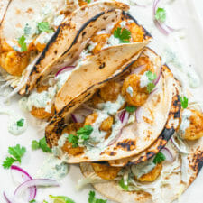 Quick Shrimp Tacos! (Fast & Easy Dinner)