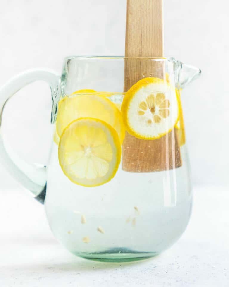 Lemon Water Recipe (Refreshing & Healthy Drink!) A Couple Cooks