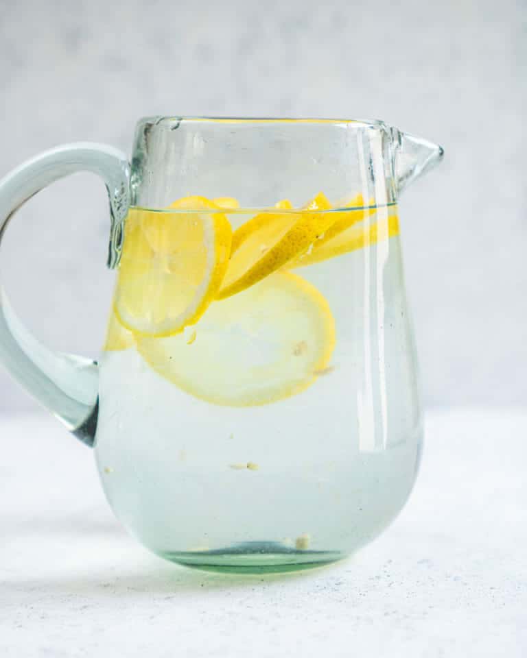 Lemon Water Recipe (Refreshing & Healthy Drink!) A Couple Cooks