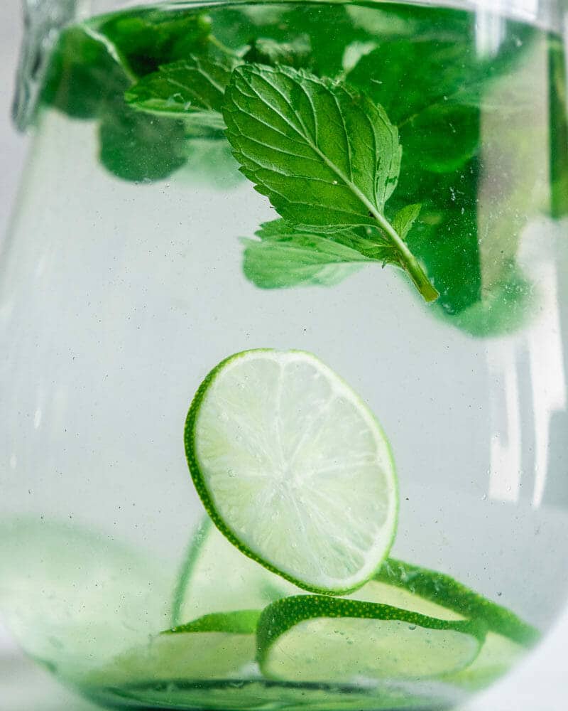 Lime Water Recipe with Mint