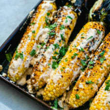 Grilled Mexican Corn with Mayo-image