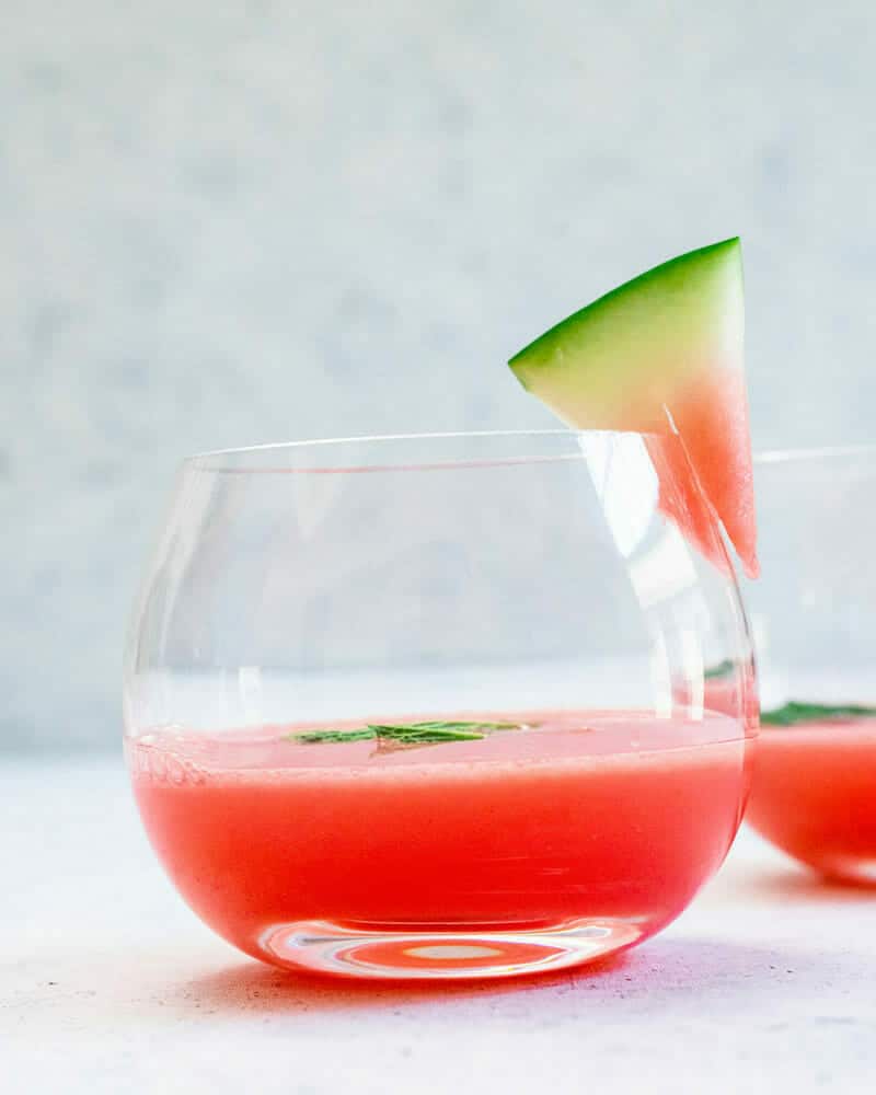 Watermelon Cocktail with Gin A Couple Cooks