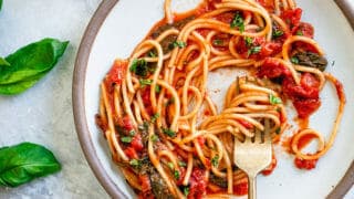 Pasta marinara