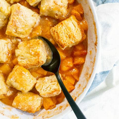 Best Peach Cobbler You'll Ever Have – A Couple Cooks