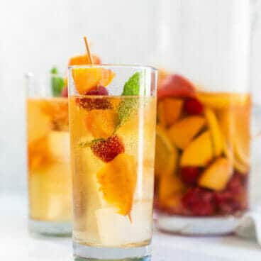 peach sangria