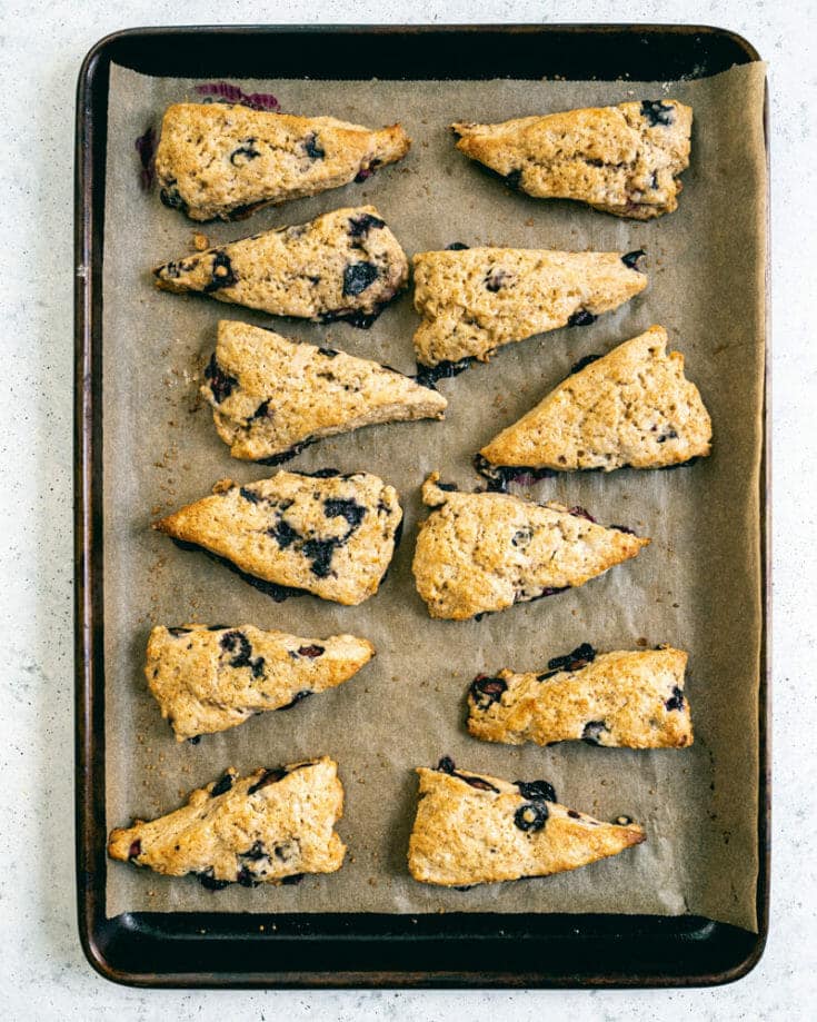 Blueberry Scones – A Couple Cooks