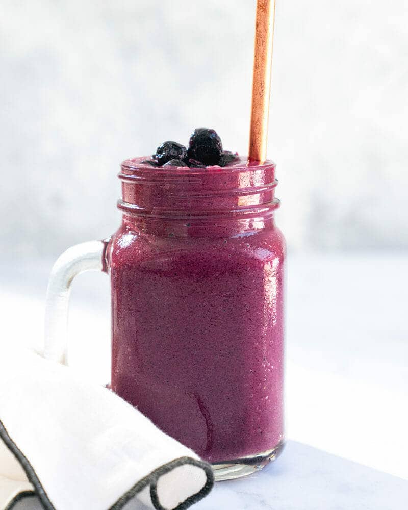 Best blueberry smoothie