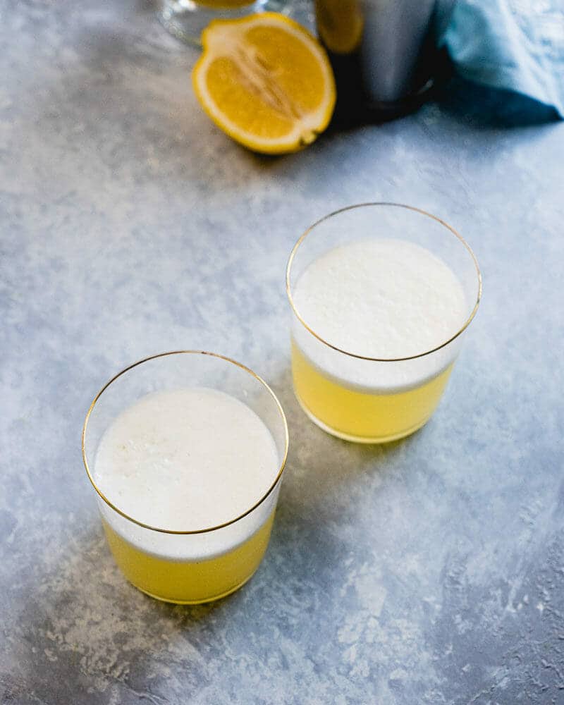 Gin Fizz Cocktail (The Best Gin Cocktail Recipe!) A Couple Cooks