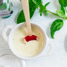 Creamy Pesto Salad Dressing-image