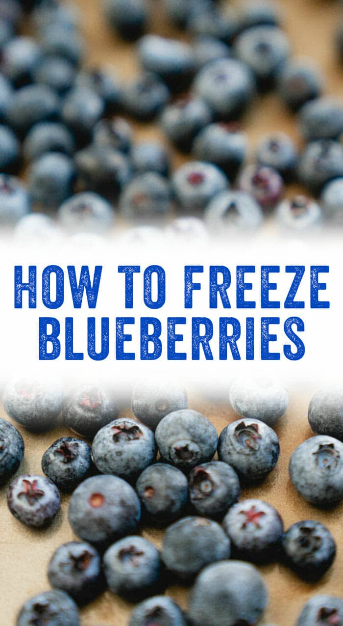 How to Freeze Blueberries (Quick & Easy!) A Couple Cooks