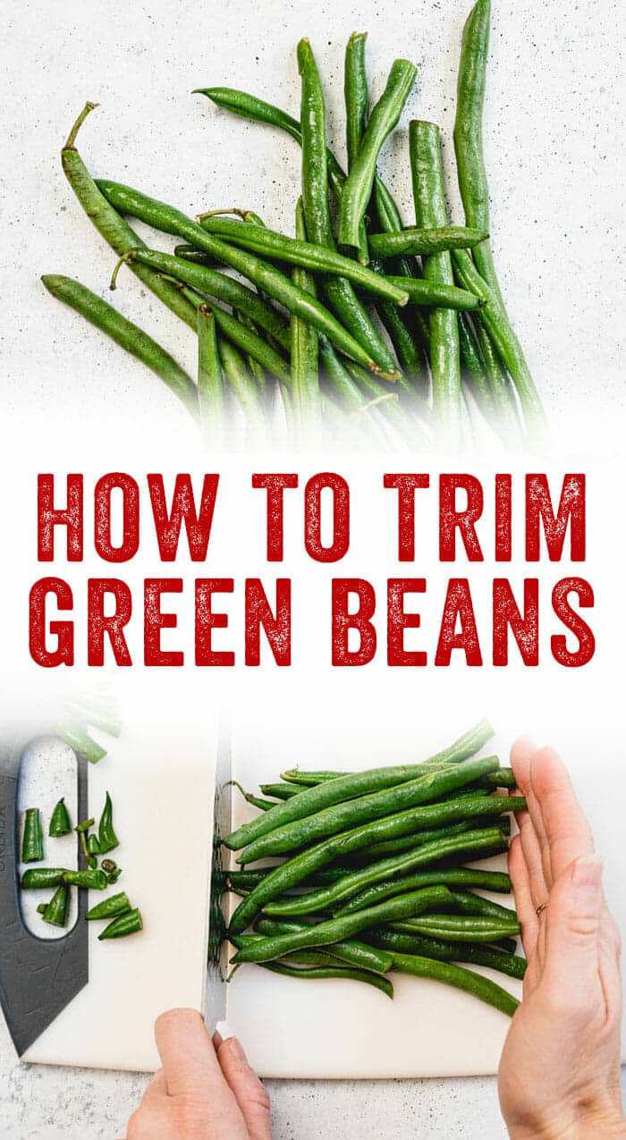 How to Trim Green Beans...Fast! A Couple Cooks