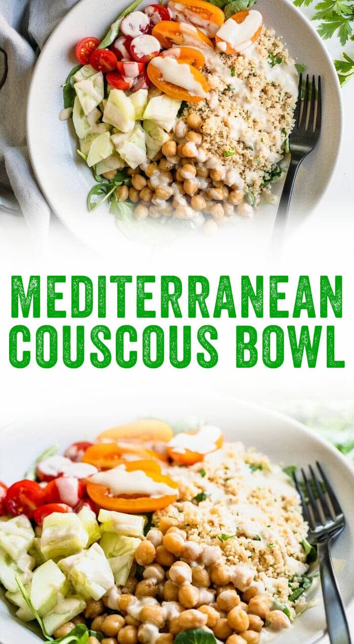 Mediterranean Couscous Bowls Recipe A Couple Cooks