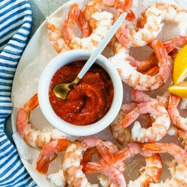 Shrimp Cocktail Recipe with Sauce - I Heart Naptime