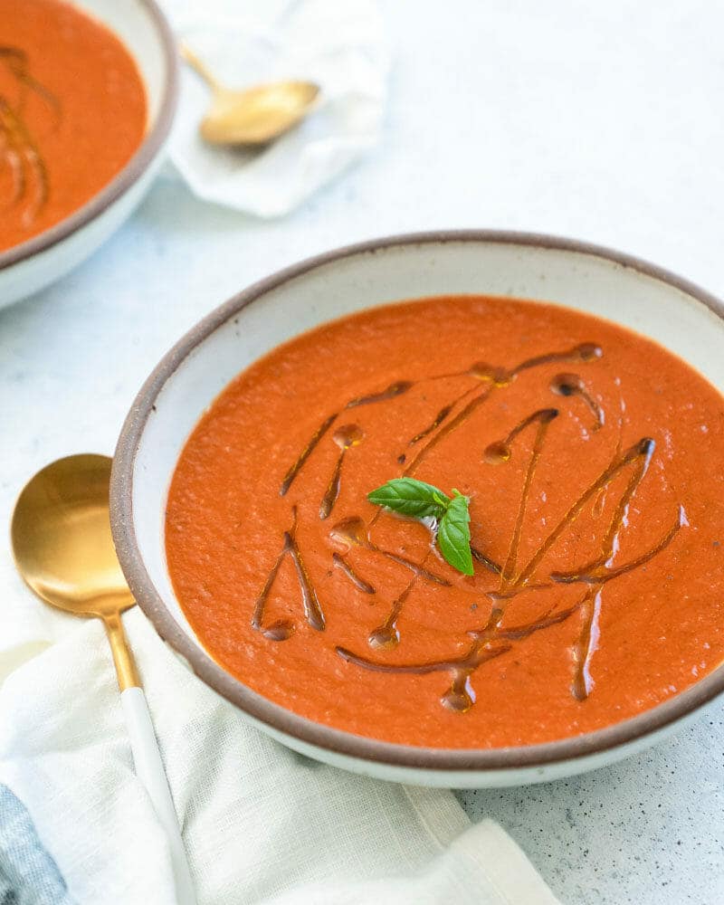 Tomato basil soup