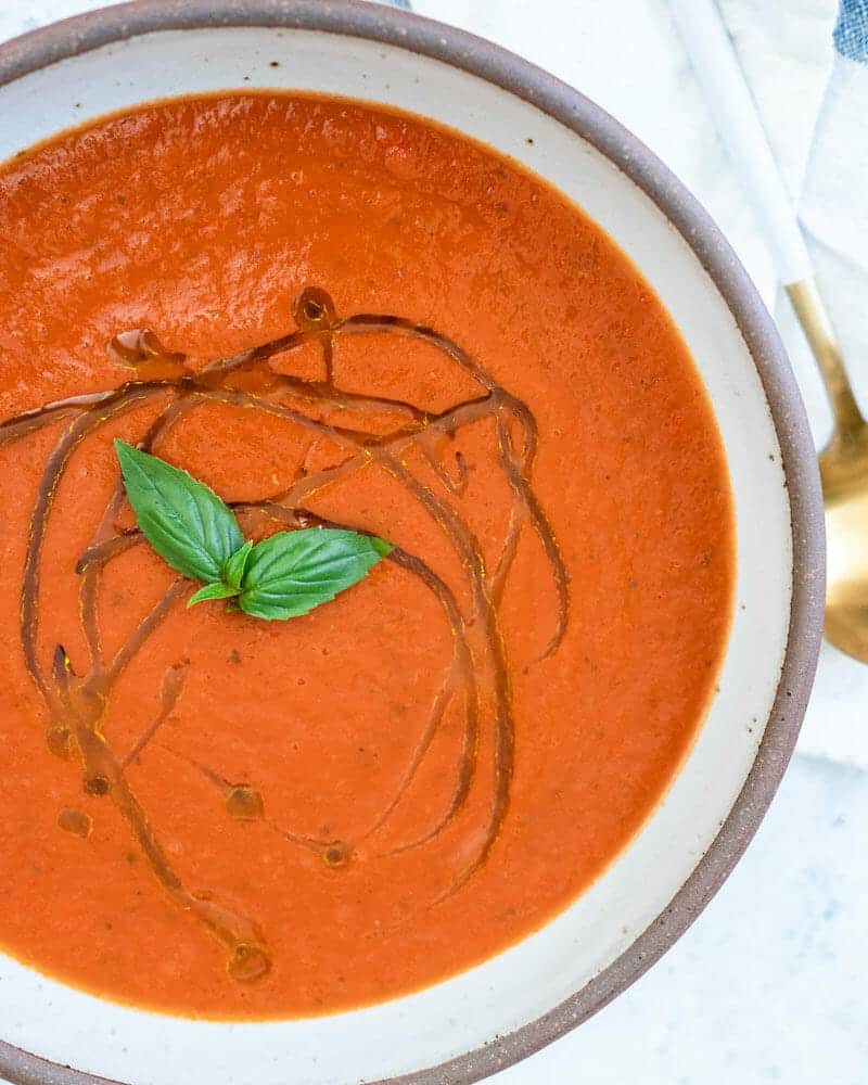 Tomato basil soup