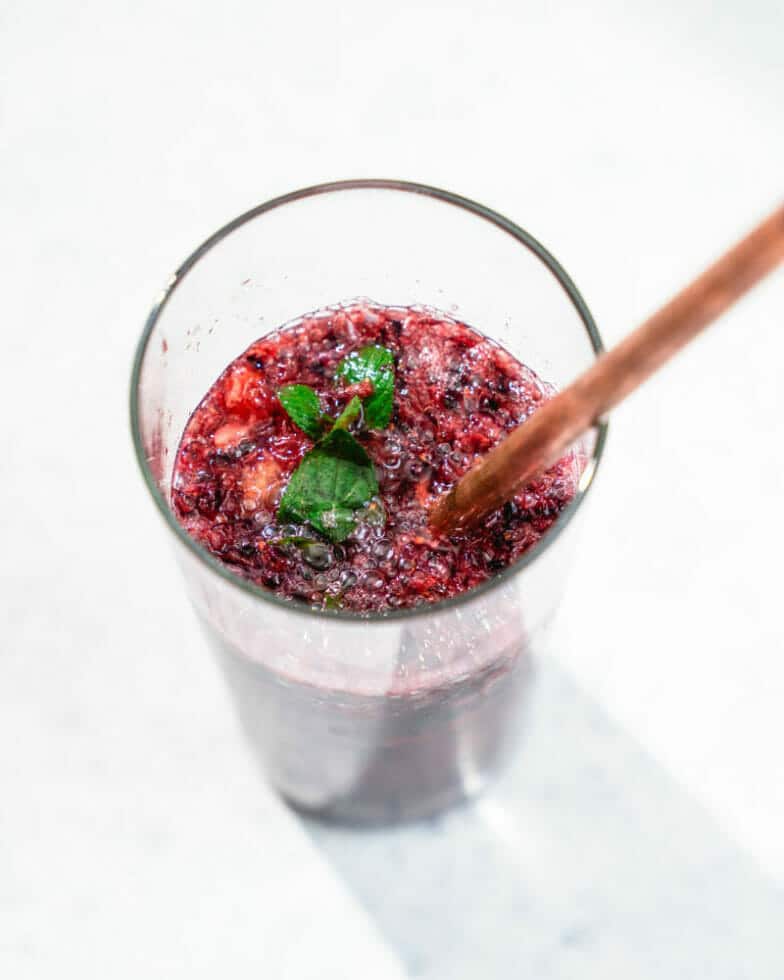 Berry Vodka Smash (Easy & Refreshing!) A Couple Cooks