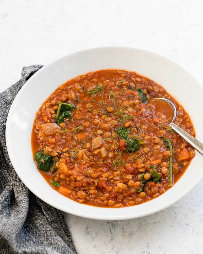 Instant Pot Lentil Soup (Fan Favorite!) – A Couple Cooks