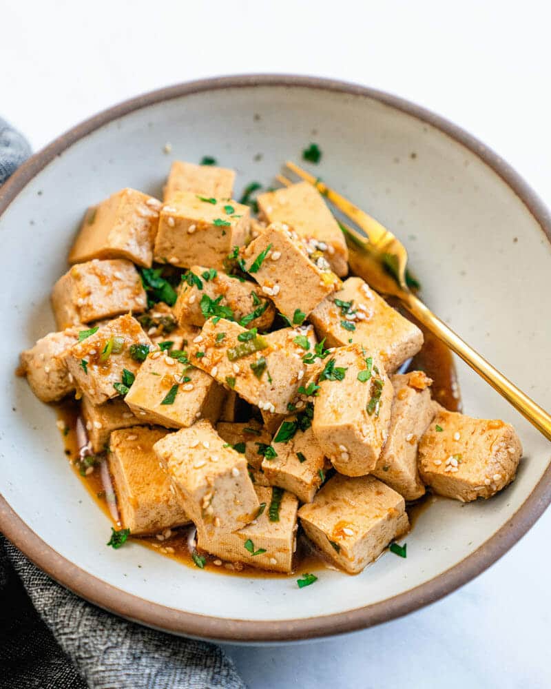 Easy marinaded tofu recipe