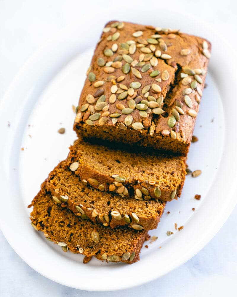 Vegan pumpkin bread