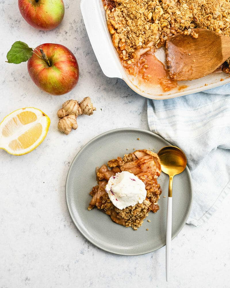 Vegan Apple Crumble