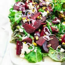 Beet Salad with Goat Cheese-image