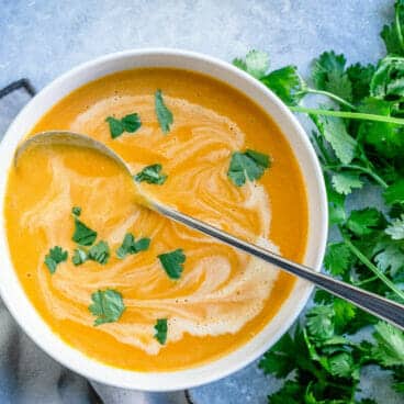 Easy Curried Butternut Squash Soup