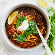 Best Ever Instant Pot Vegetarian Chili-image