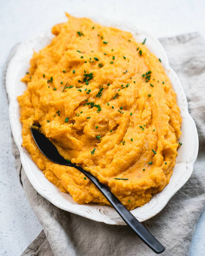 Healthy Mashed Sweet Potatoes A Couple Cooks