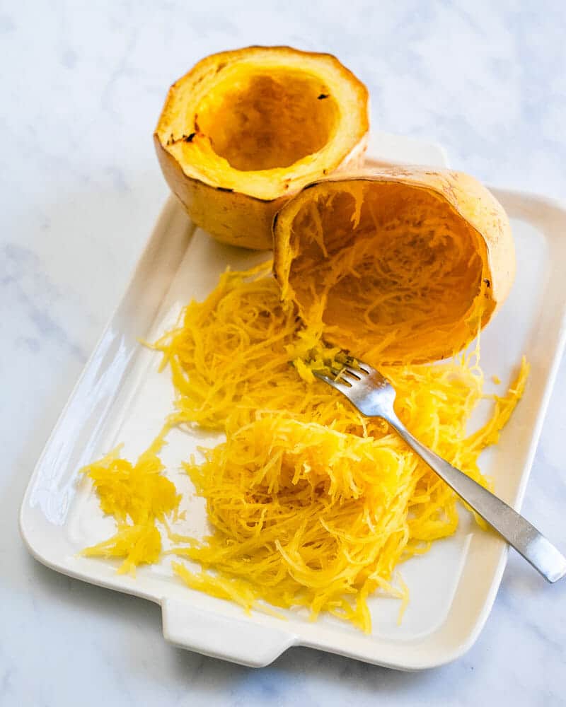 Easy Spaghetti Squash Recipe with Pesto – A Couple Cooks