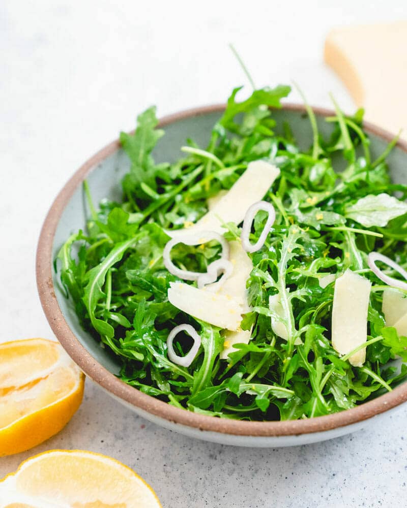 Easy Arugula Salad Simplest Salad You Ll Make A Couple Cooks