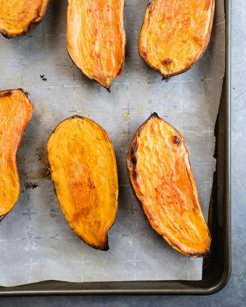 Baked sweet potato