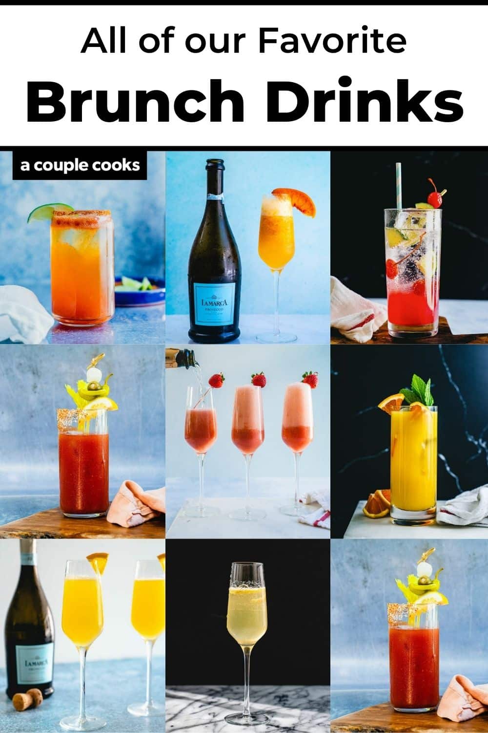 15 Best Brunch Drinks A Couple Cooks