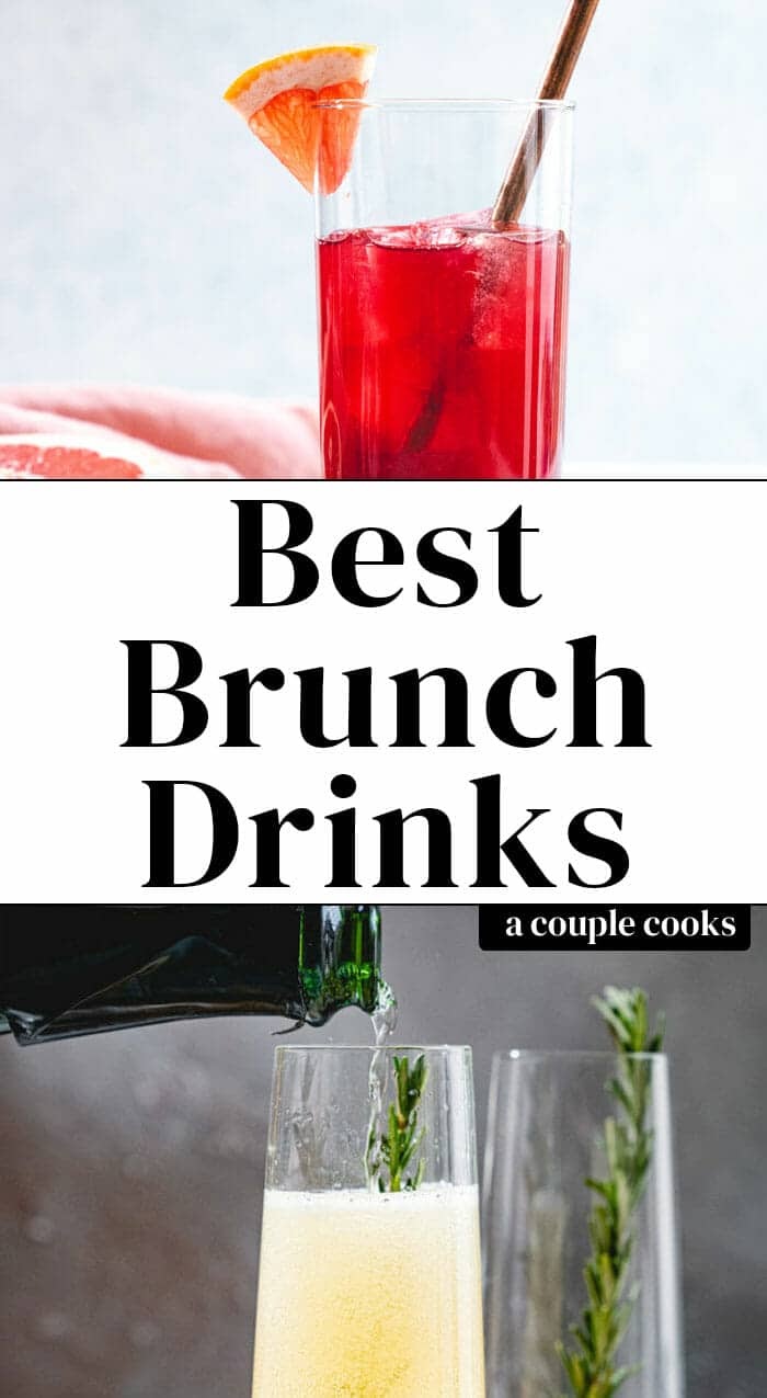 12 Best Brunch Drinks A Couple Cooks