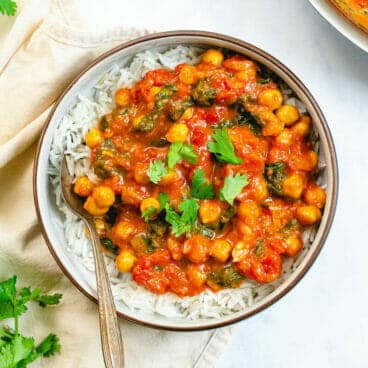 Easy Chickpea Curry